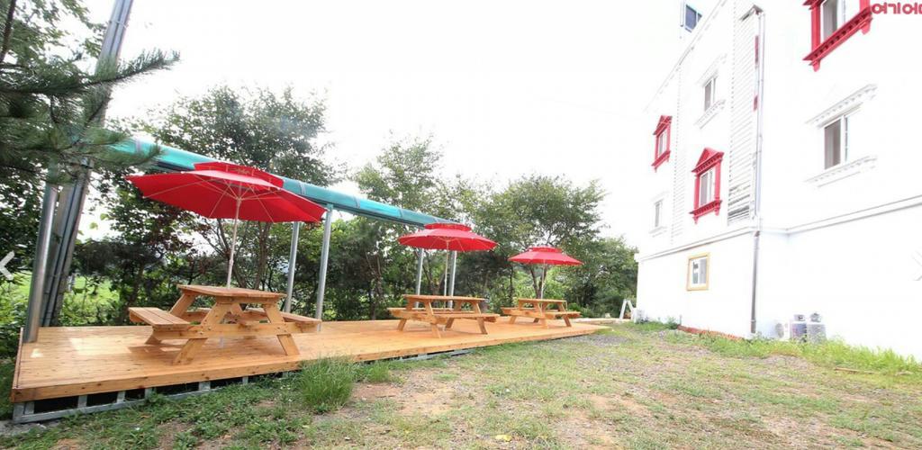 Hole In One Hotel Sacheon Eksteriør bilde